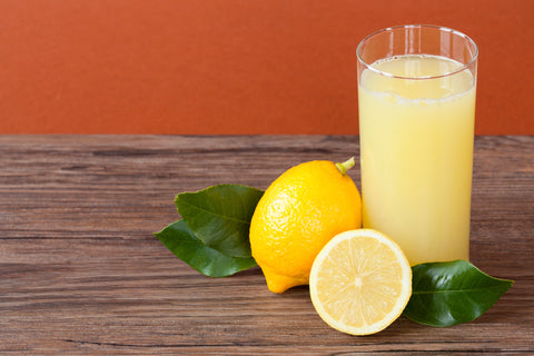 Warm Water mixed with Lemon Juice, Image taken from Yandex.com