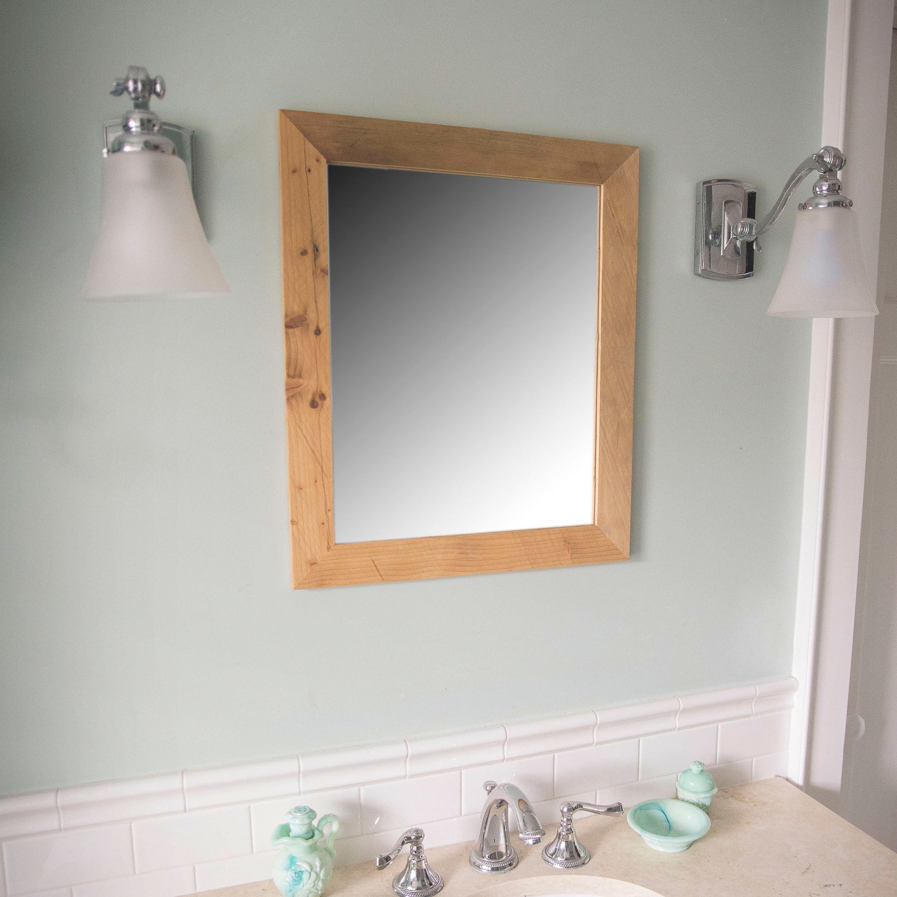 Reclaimed Vanity Mirrors Made In Any Size