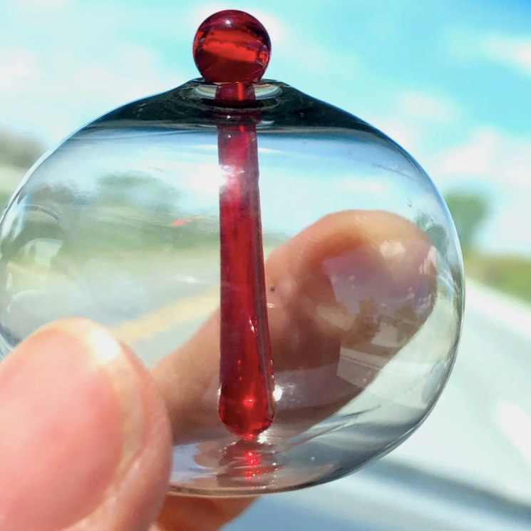 Hand Blown Wavy Drinking Glasses