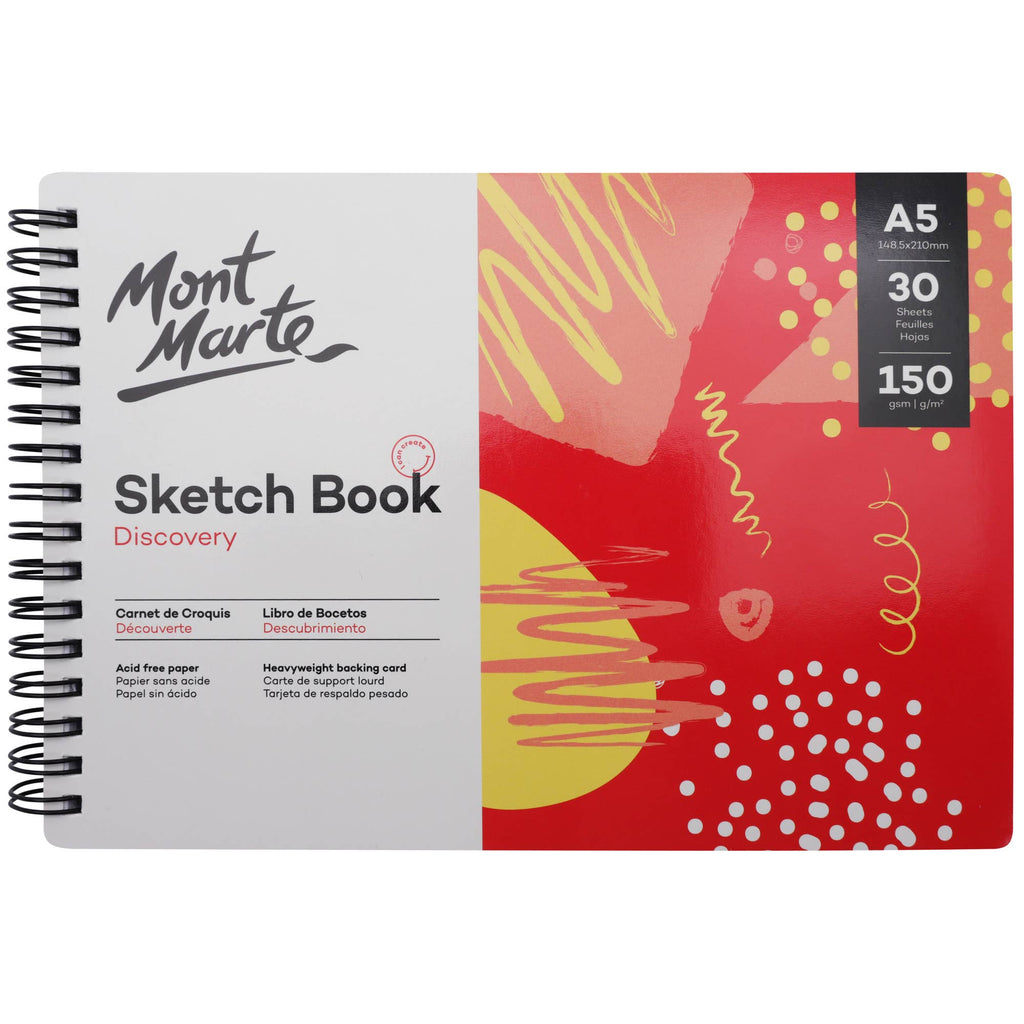 Mont Marte Bleedproof Marker Pad 105gsm A4 50 Sheets