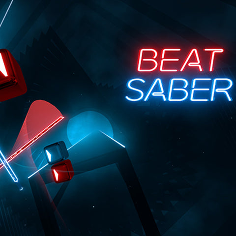 Beat Saber is a VR rhythm game