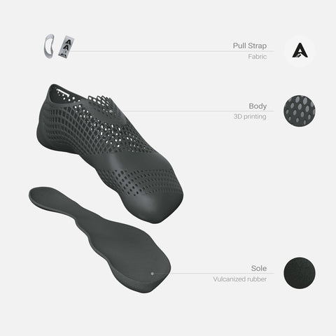 Athos First 3D Printed Climbing Shoes