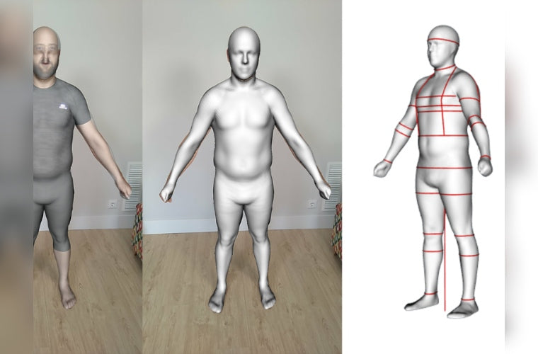 3D Body scanning with phone 2