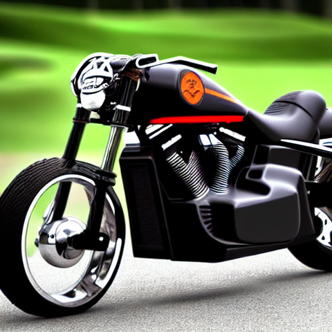 Harley Davidson version of a Golf Cart