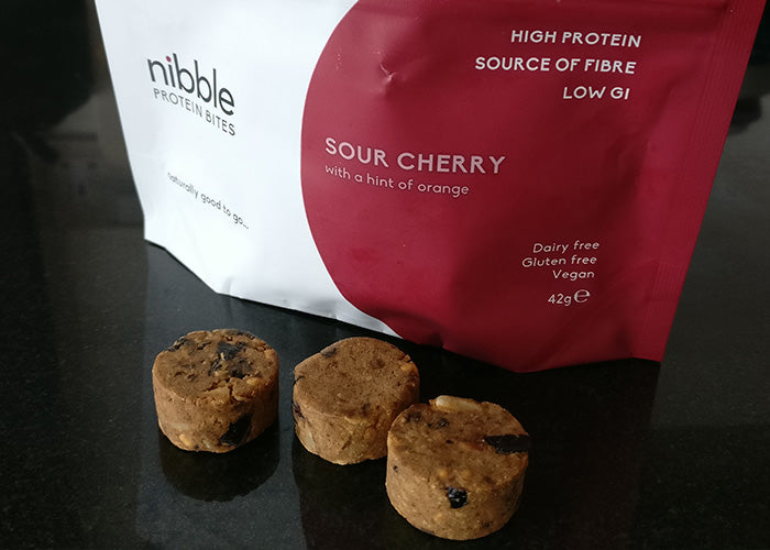 Nibble Sour Cherry Protein Bites Review