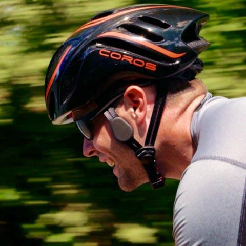 coros - linx - open ear - helmet - cycling - bike - kit radar