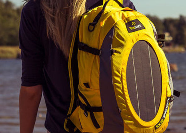 Tespack solar powered battery pack