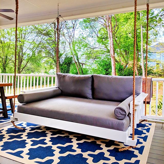 Turn Your Porch Into An Extra Bedroom With Our Full Size Bedswing. #fo