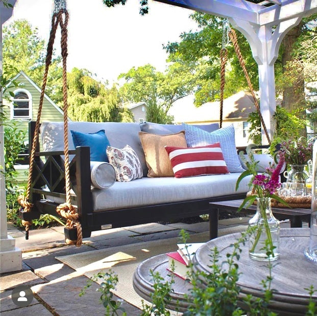 hanging daybed swing