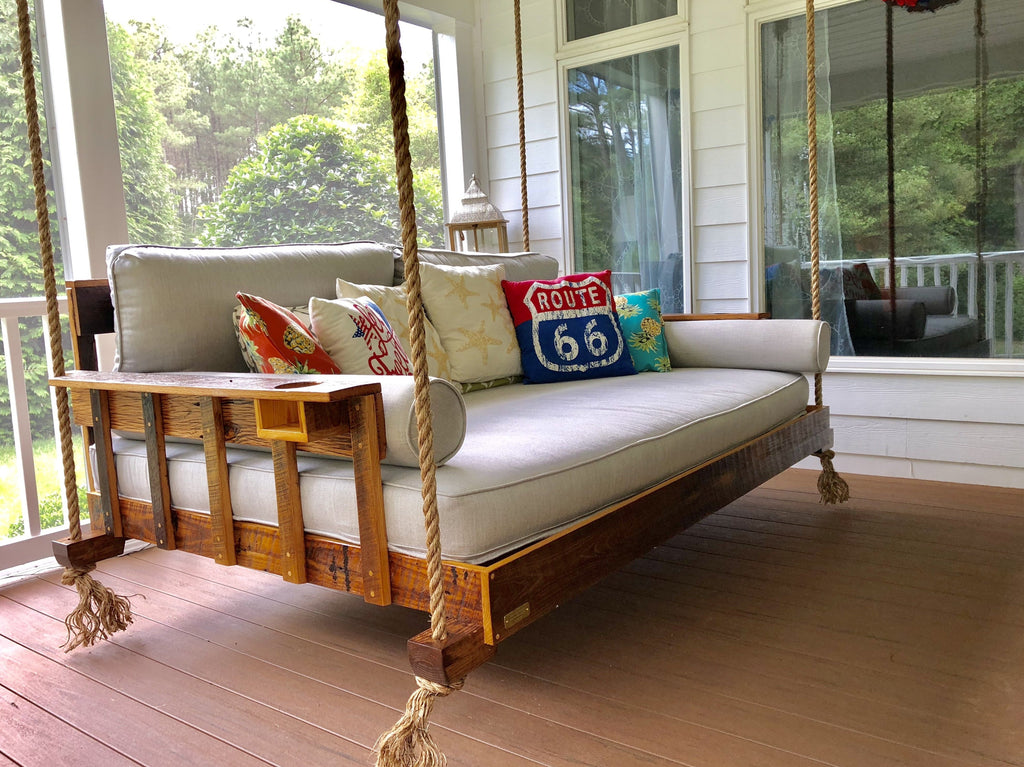 The R&R Bed Swing - Reclaimed Wood Bed Swing - Free Shipping!