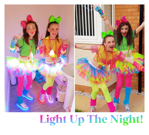 girls light up tutus glow party tutus uv tutu kids tutus