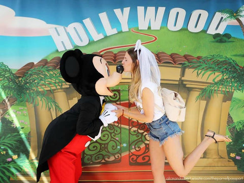 kissing mickey photo on your hen weekend