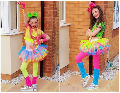 girls neon tutus kids multi colour tutus uk tutus