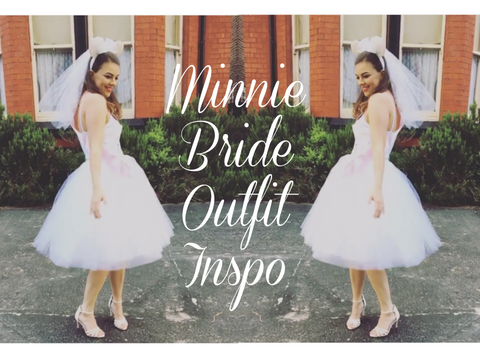 Minnie Mouse Bride To Be Disney Hen Oufit Inspiration