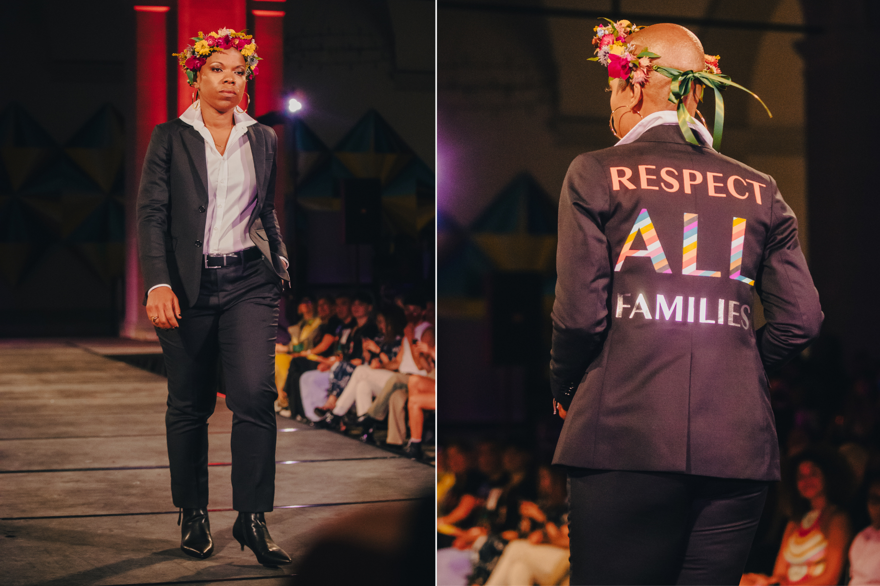 Jaymes Black for Kirrin Finch at Dapper Q Fashion Show