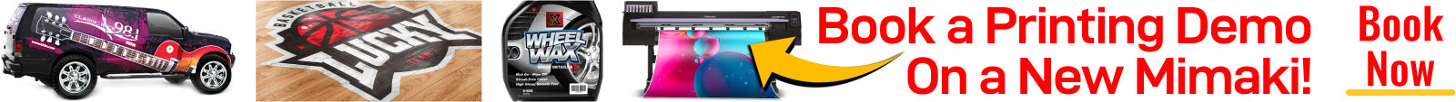 Book a Printing Demo On a New Mimaki