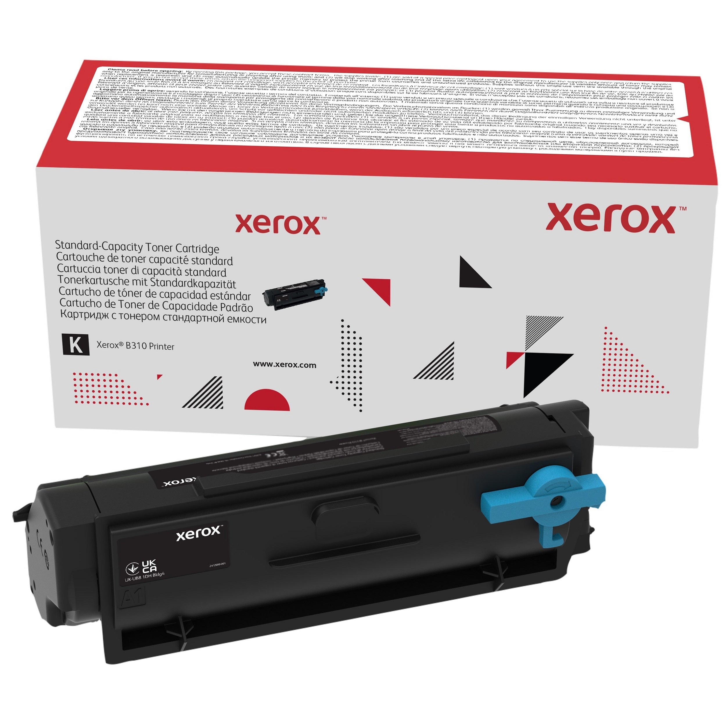 Genuine Xerox 106R04346 Black Toner Cartridge B205/B210/B215 Laser