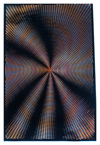 black light poster black felt