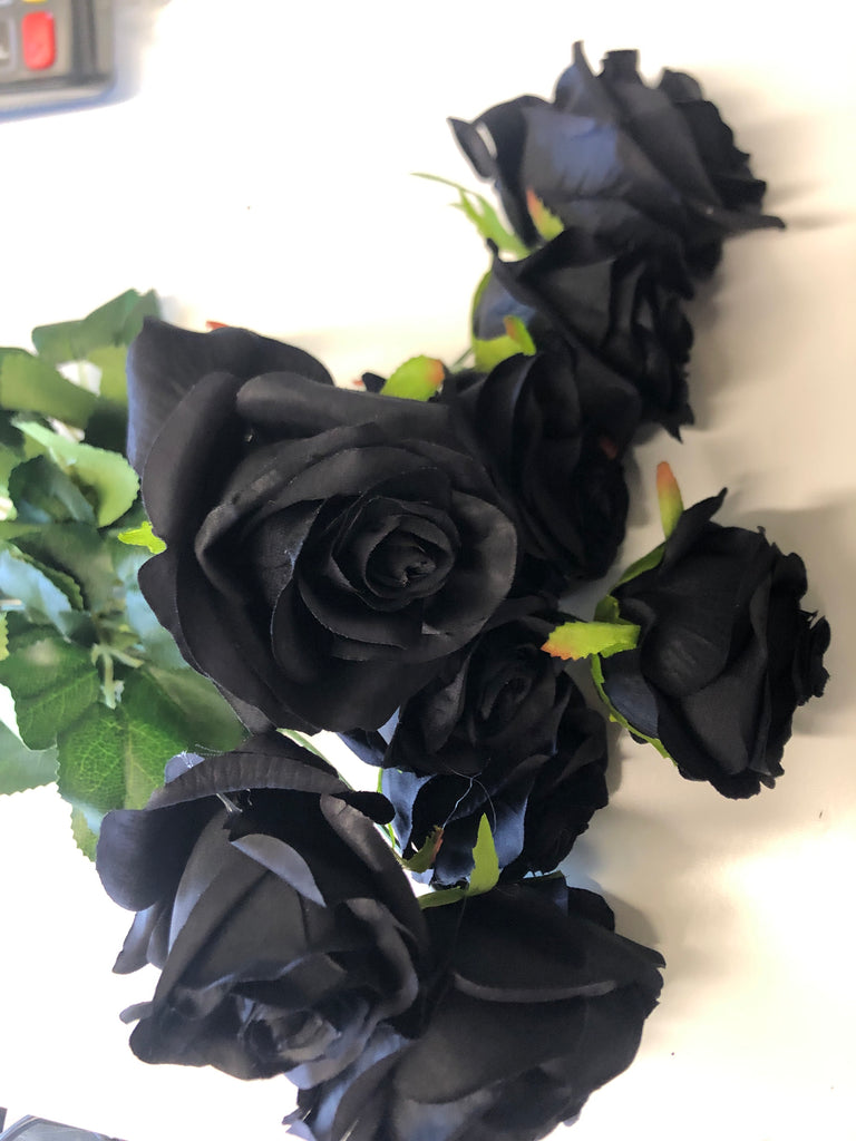 Black Rose Bunch 10 head/bunch – Viva La Rosa