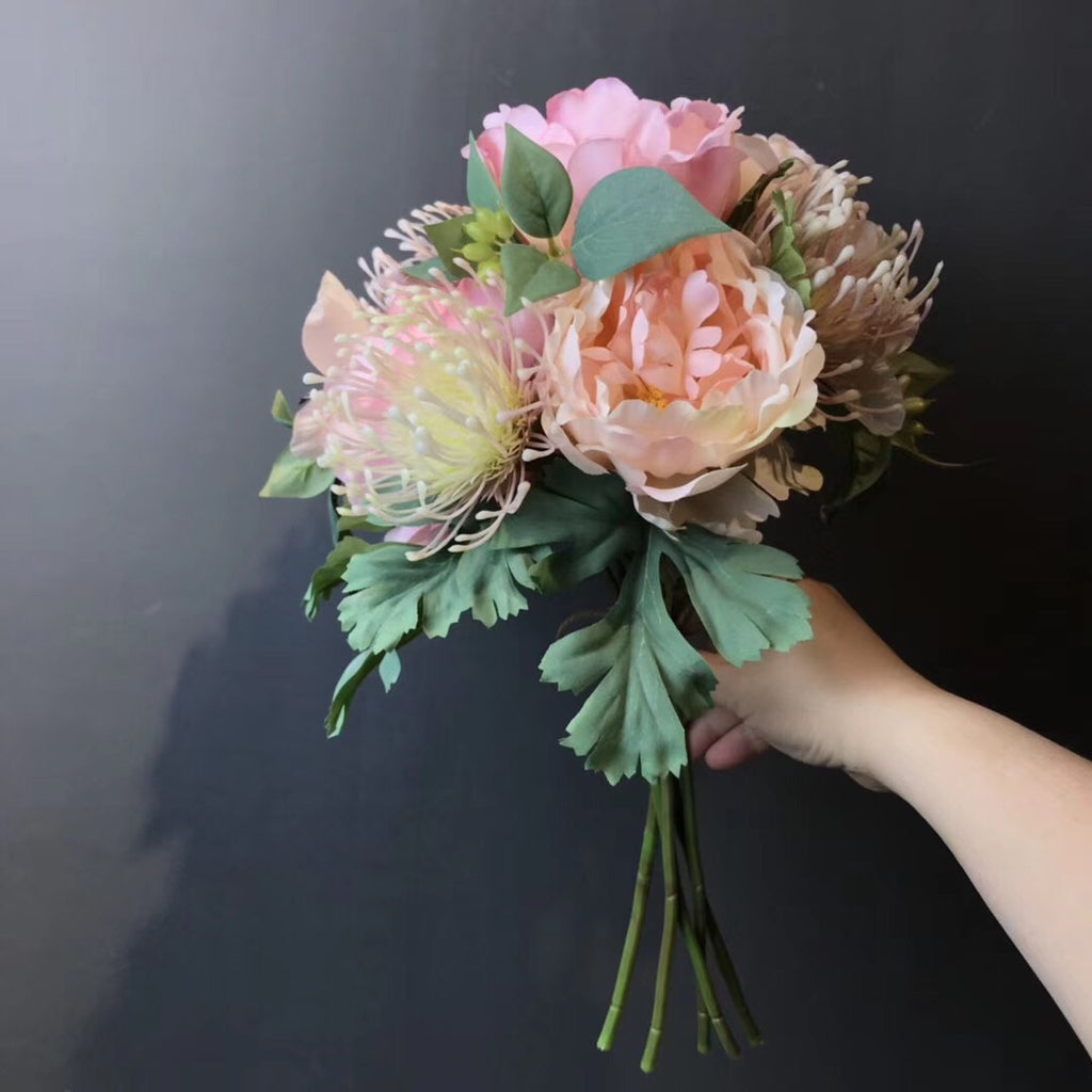 hand flower bouquet