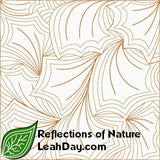 machine embroidery nature designs