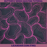 Butterfly Wings Spring Quilting Design Tutorial