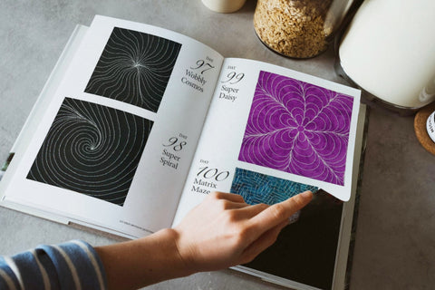 365 Free Motion Quilting Designs Book