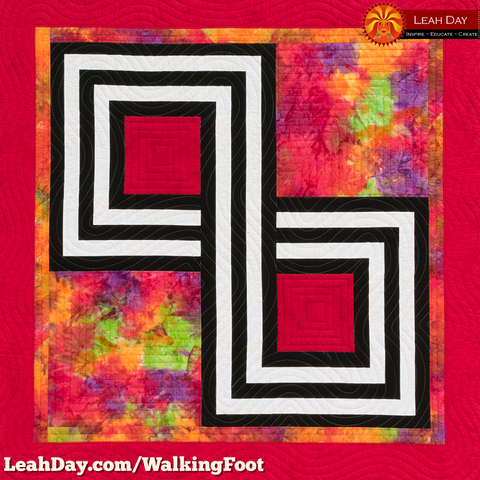 Infinity Knot Quilt from Explore Walking Foot Quilting –