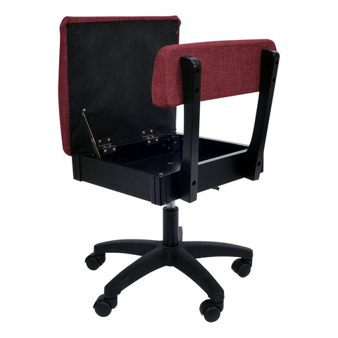 Sewing Chair with Storage Compartment