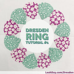 Dresden Ring Quilt Block Tutorial
