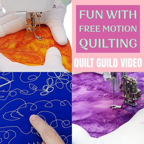 Beginner Free Motion Quilting Fillers Workshop –