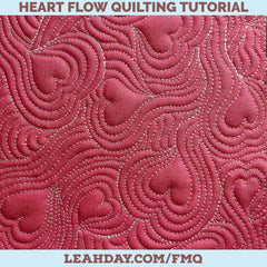 Quilting Tutorial Heart Flow Design