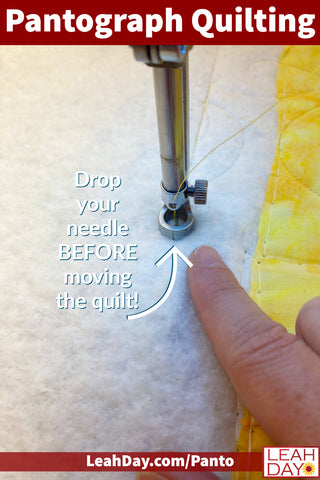 How to Quilt with Pantographs