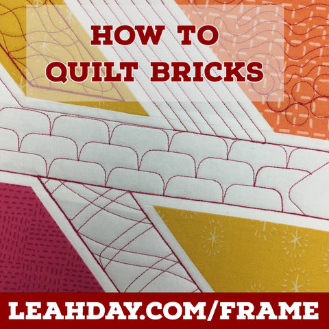 How to Quilt Bricks