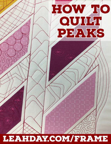How to Quilt Peaks