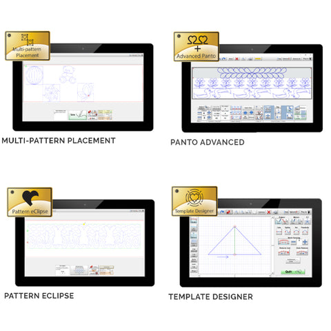 Quilters Creative Touch Gold Card Features