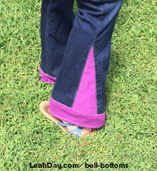 DIY sewing flared jeans: turn your own pair into bell bottoms -  WhatWonderWomenWear