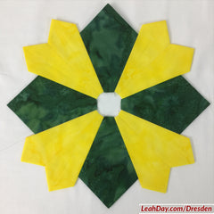 Dresden Plate Quilt Block Tutorial