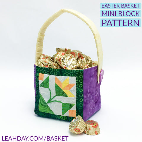 Easter Basket Mini Block Pattern