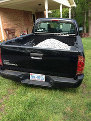 truck with gravel