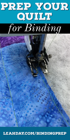 How to bind a quilt by machine