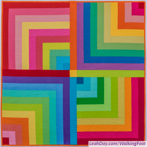 Jelly Town Baby Quilt All Over Quilting Design