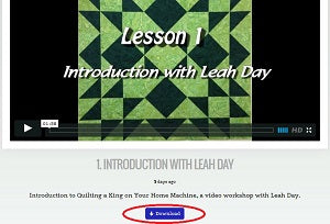 Downloading Tips for LeahDay.com