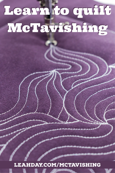 how to quilt mctavishing | quilting tutorial
