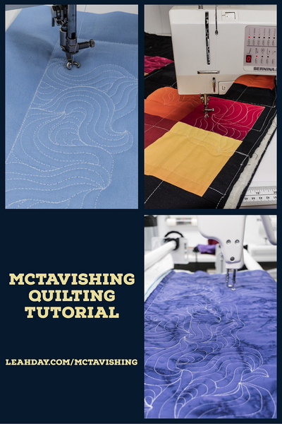 how to quilt mctavishing | quilting tutorial
