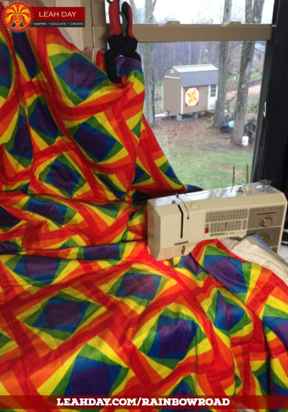 quilting on a home machine