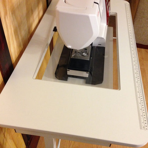Custom Cut Insert for Sewing Machine Table
