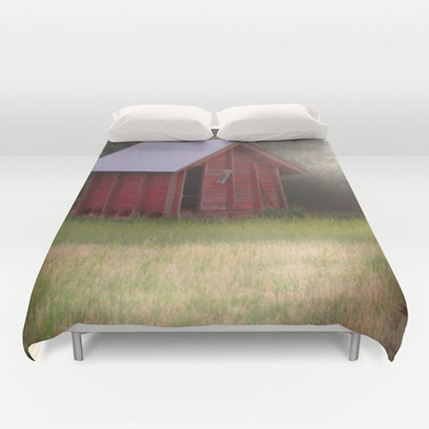 Art Duvet Cover Country Glimmer Photography Home Decor Photograph