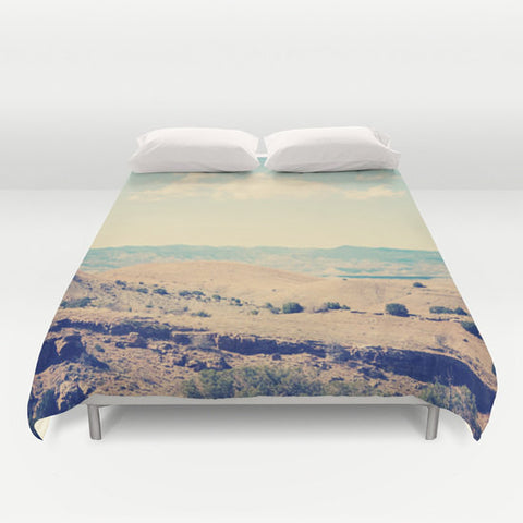 Art Duvet Cover Wild West Photography Home Decor Blue Sky Home