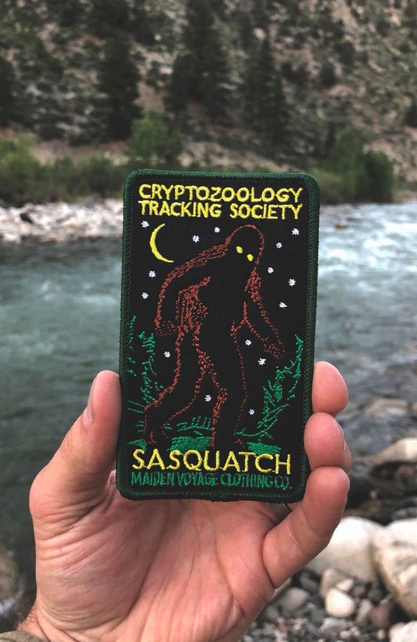 Loch Ness Monster Patch - Cryptozoology Tracking Society - Glow in